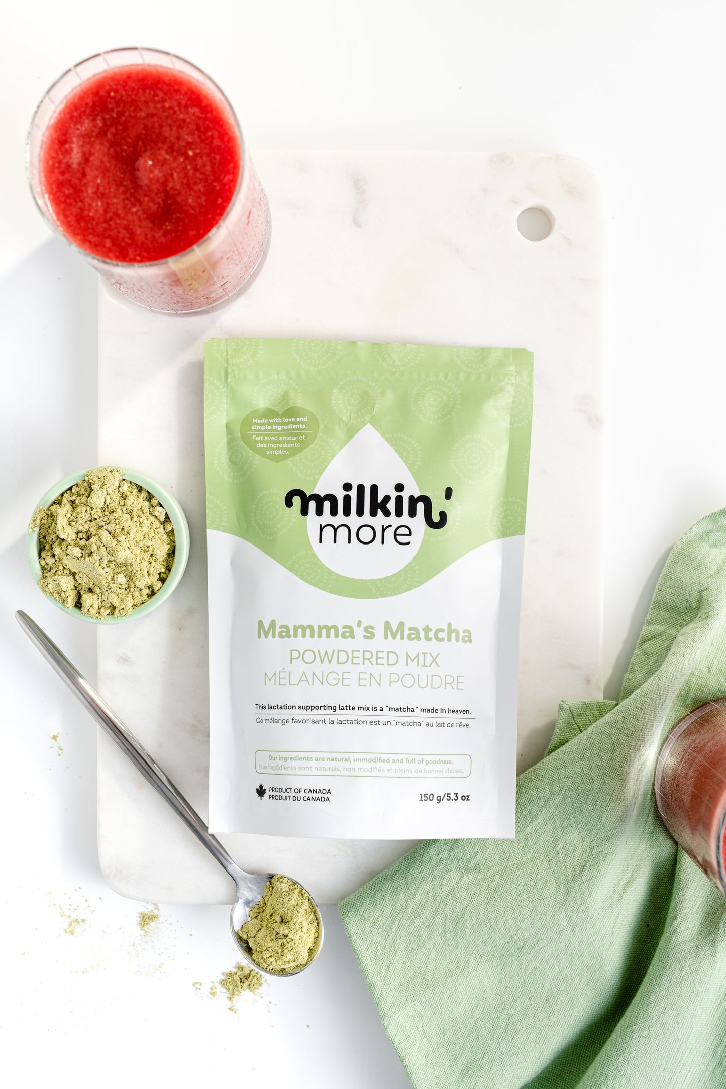 Milkin More Mammas Matcha Boosting Blend