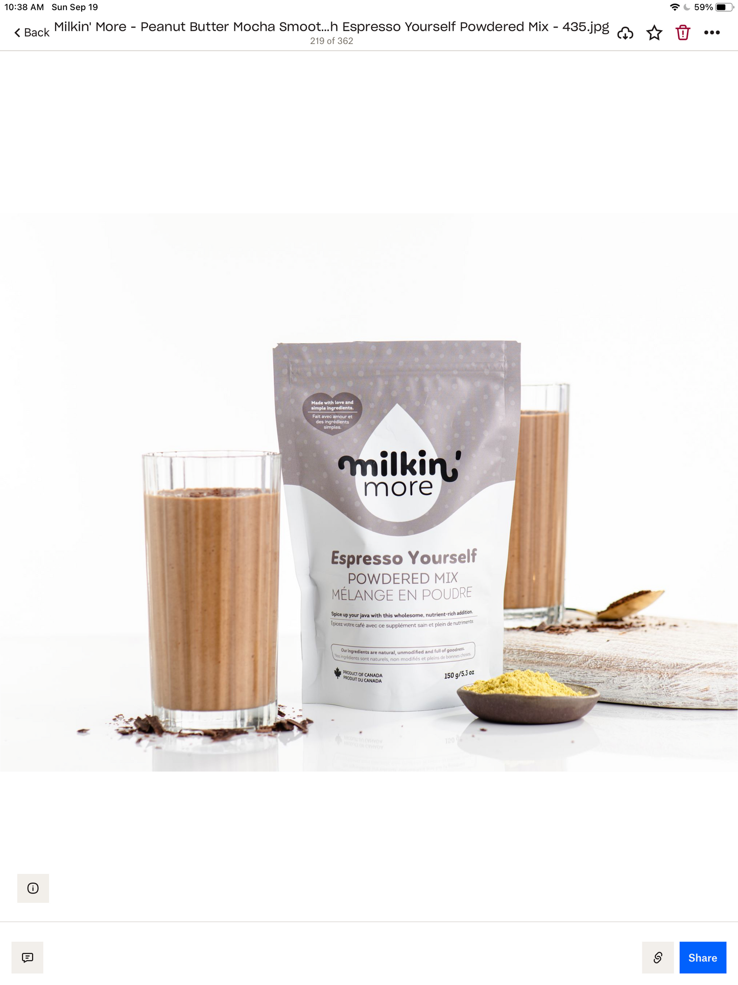 Milkin More Espresso Yourself Boosting Blend