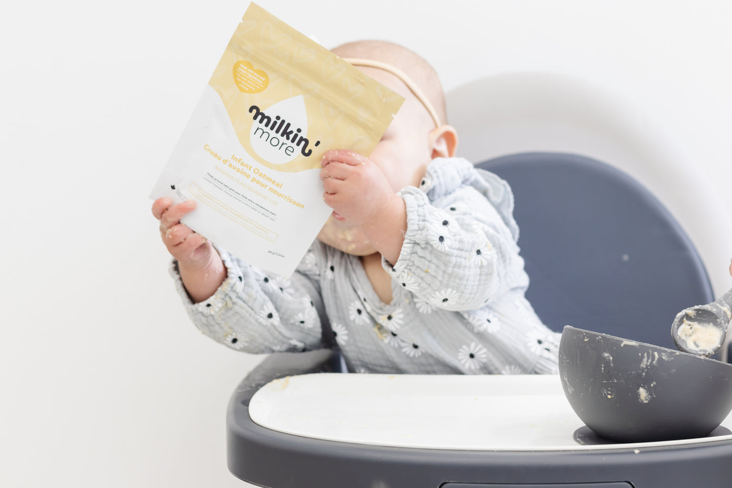 Purely Kids Banana Flax Infant Oatmeal