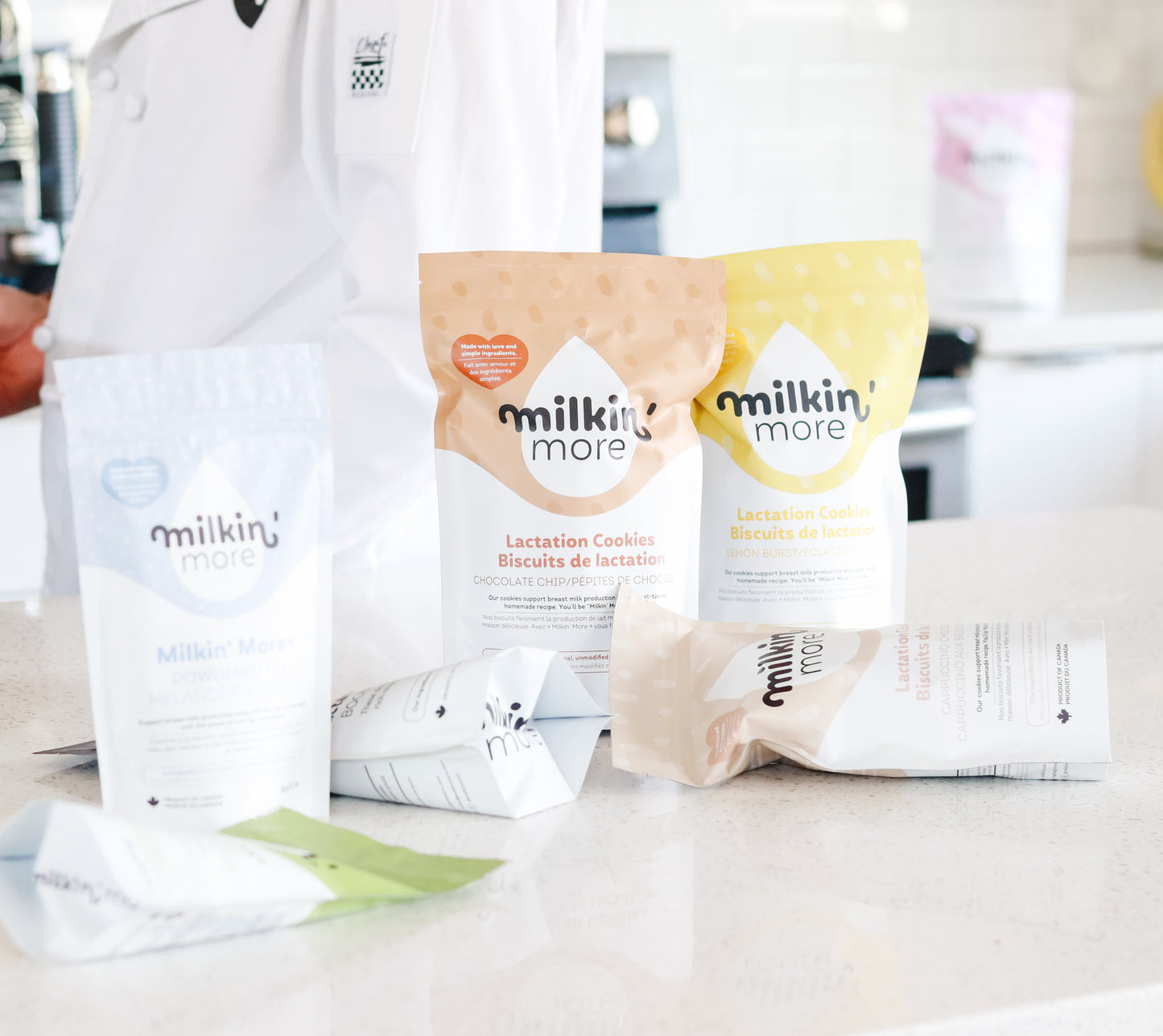 Milkin More Triple chocolate lactation cookie mix