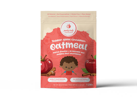Purely Kids Apple Cinnamon Toddler Oatmeal